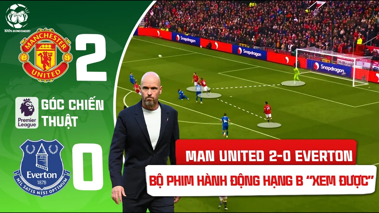 Outline Video Góc chiến thuật : Man Utd 2-0 Everton, bộ phim hành động hạng B