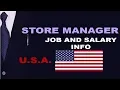 Store manager Salary in The USA - Jobs and Wages in the United States
