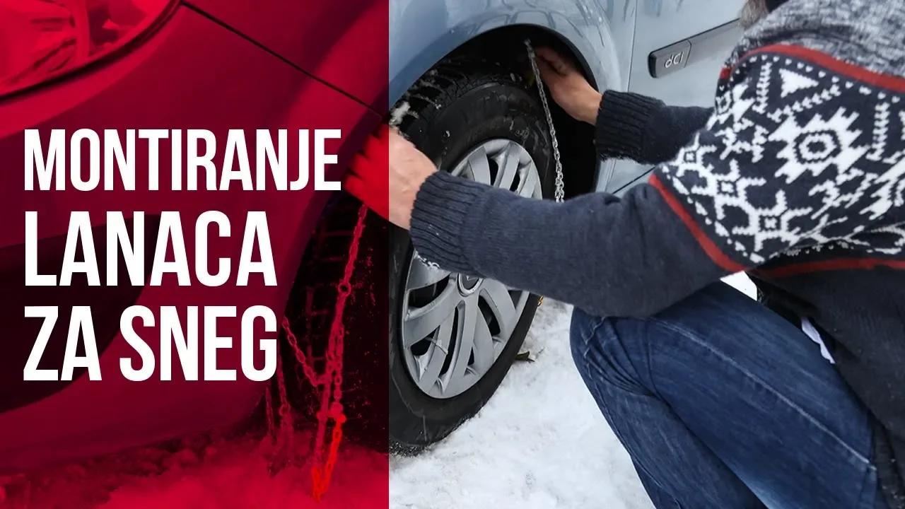 Kako da montirate lance za sneg
