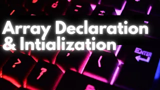 How to declare and Initialize array in C C Programming
