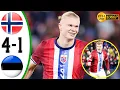 Norway vs Estonia 4-1 Highlights \u0026 All Goals 2025 🔥 Erling Haaland 2 Goals