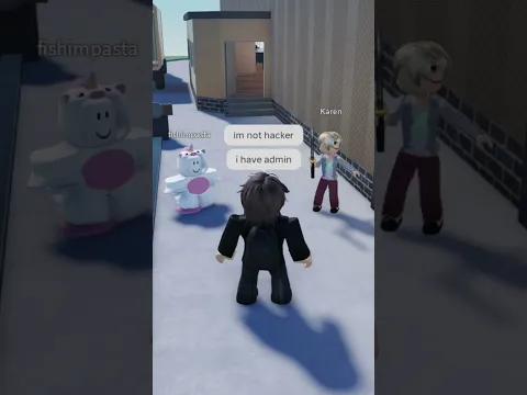Admin role in Murder Mystery 2… #roblox #robloxshorts #mm2 #mm2roblox
