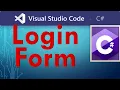 How to Create Login Form in C WinForms with SQL Server Database