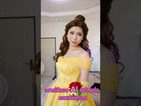 เจ้าหญิงเบลล์จาก Beauty and the Beast สวยหวานดั่งหลุดมาจากนิทาน 🌹 #เจ้าหญิงดิสนีย์ #คอสเพลย์