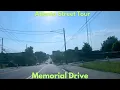 Atlanta Street Tour Memorial Drive - Downtown Atlanta to Stone Mountain 4K