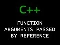 C Programming Tutorial 32 - Function Arguments Passed By Reference