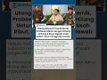 Polemik Utang Whoosh, Presiden Prabowo Minta Jangan Dihitung Untung \u0026 Rugi: Saya Tanggung Jawab