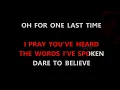 Disturbed - Darkness Karaoke HD