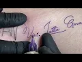 Script tattoo Real time