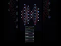 Neural Network Learning Simulation Visualizing AI Growth Dynamically
