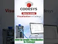 How to create visualization in Codesys