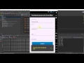 Android Material Design TextInputLayout and SnackBar Demo