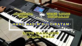 Download HANG NADIM PULO BATAM || ARGHANA TRIO || NADA PRIA || LIVE KARAOKE MP3
