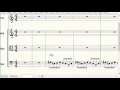 arreglo de la canción Billie Jean de Michael jackson para violin, viola, cello, y guitarra