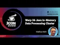 Warp 36 Java In Memory Data Processing Cluster Markus Kett EN