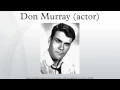 Don Murray actor