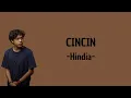 Lagu Cincin - Hindia (Lirik Lagu)