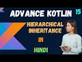 Advance kotlin hierarchical inheritance in hindi - part
