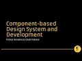 Component-based Design System and Development - David Halasz Tereza Novotna