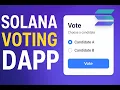 Solana Voting DApp Overview