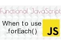 ForEach vs Map - When to Use Which