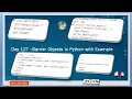 Day 127 Barrier Objects in Python with Example