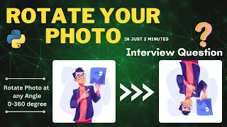 How to Rotate Any Image in 2 Minutes Quick Tutorial Pillow Python