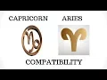 Capricorn and Aries Compatibility