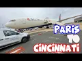 From Paris CDG to Cincinnati CVG 9-Hour Journey with Delta Airlines