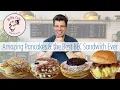 Amazing Pancakes the Best BEC Sandwich Ever Belly Cake Pancake House