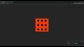 9 Dots Menu Animation using HTML CSS only CSS tutorials for beginners