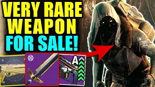 Destiny 2: WOW! RARE CRAFTABLE WEAPON FOR SALE *NOW*!  - Xur Review (Sept 4 - 7)