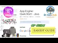 App Engine Qwik Start - Java March