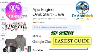 App Engine Qwik Start - Java March