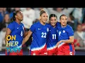 USWNT s Olympic roster makes history with all-Black frontline On Her Turf NBC Sports