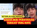 Download Lagu KETERLALUAN RAKHA LANGSUNG BERTINDAK - Nyatakan Ini Buat Yang Hate🤔