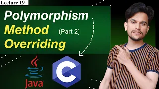 Polymorphism In Java Part 2 Method Overriding In Java