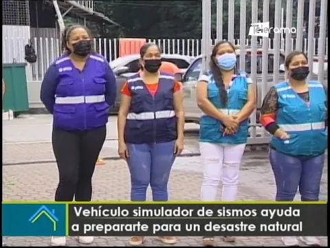 Vehículo simulador de sismos ayuda a prepararte para un desastre natural