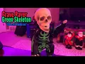 Gemmy 2012 Grave Raver Green Skeleton