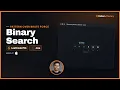 Binary Search - LeetCode 704 Boundary Binary Search Java