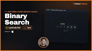 Binary Search - LeetCode 704 Boundary Binary Search Java