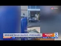 shows upset customer ram into CarMax 8 injured