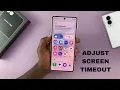 How To Adjust Screen Timeout Period On Samsung Galaxy Z Flip 8