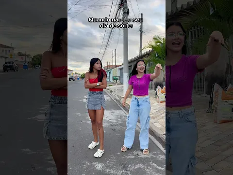 Quando não é seu dia de sorte 😂