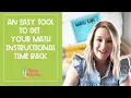 My Favorite Math Manipulatives Organization Hack