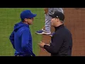 Craig Counsell Gets Ejected by First Base Umpire after Acuna Jr s Checked Swing Is Called a Ball