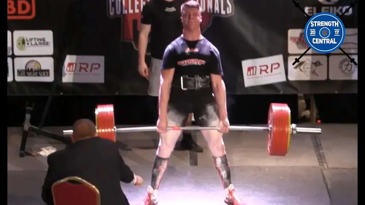 Ben Poore - 750.5 kg @ 21 y/o -  Collegiate Nationals - 1st Place 83 kg