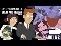 Every moment so far of Brett and Reagan from Inside Job P1 P2