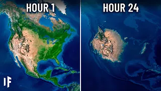What If all Glaciers Melted, INSTANTLY (Hour by Hour)