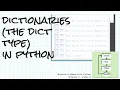 Dictionaries the dict type in Python Objects Games with Python Chapter 2 9